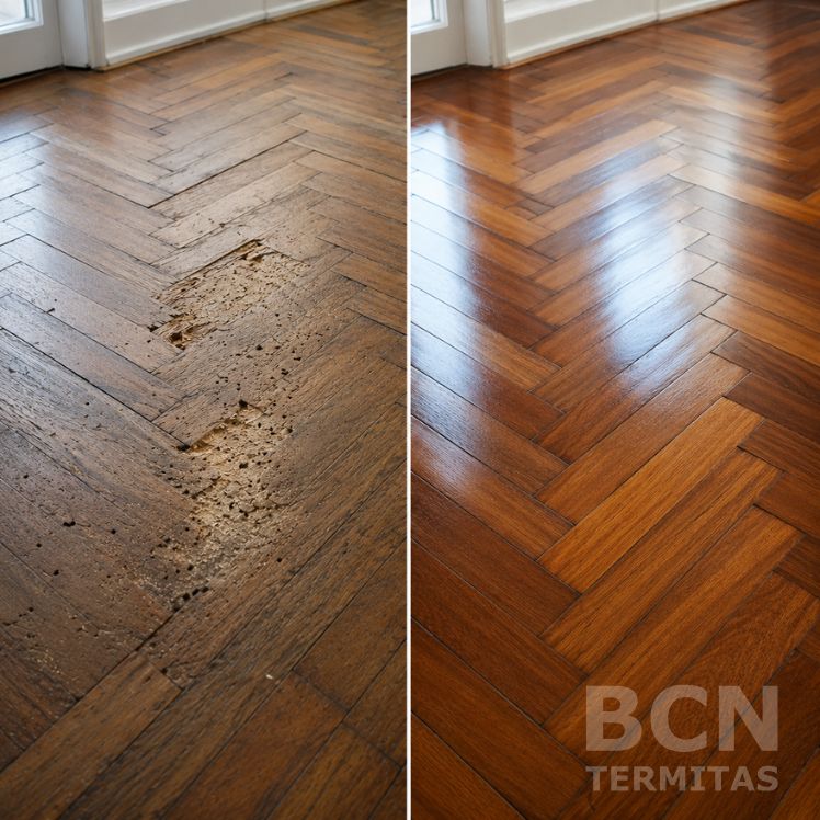 El caso de Maria - Antes, Durante y Después - Parquet Dañado por Carcoma_ De Agujeros Invisibles a Suelo Restaurado en 5 Días