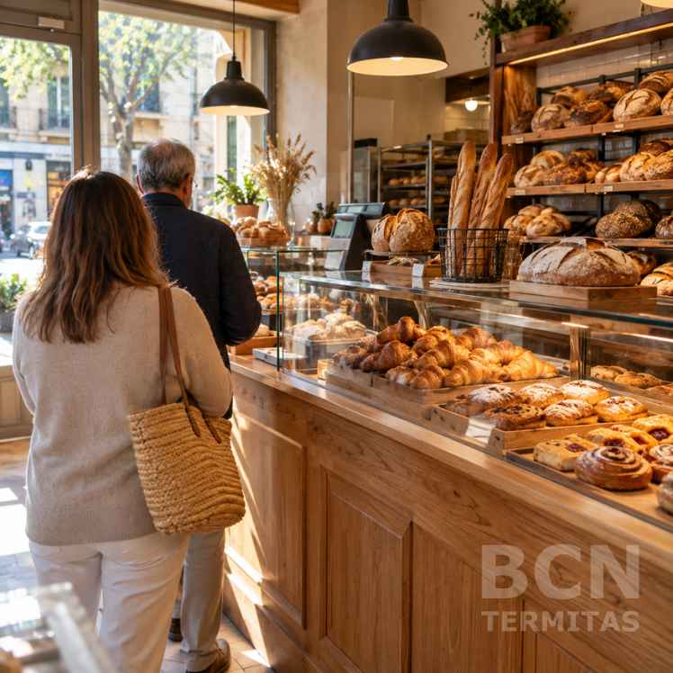 Control de Plagas en Negocios Panaderia Barcelona Termitas